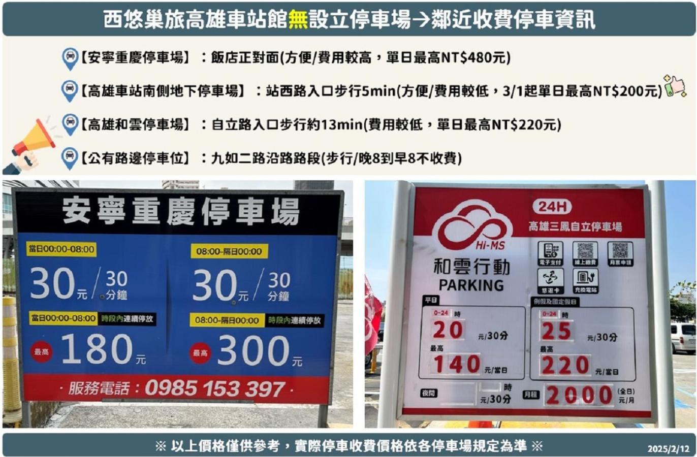 西悠巢旅-高雄车站馆酒店 外观 照片